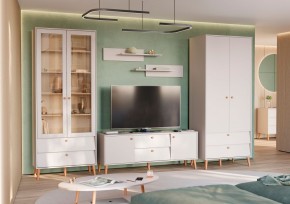 АФИНА Гостиная (модульная) кашемир серый в Кургане - kurgan.mebel24.online | фото 1