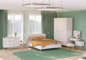 АФИНА Спальный гарнитур (модульный) кашемир серый в Кургане - kurgan.mebel24.online | фото 1
