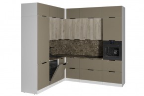 АЛЬБА Кухонный гарнитур Гранд Прайм  (2200*2500 мм) в Кургане - kurgan.mebel24.online | фото 3