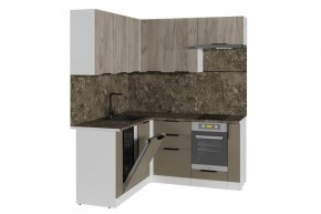 АЛЬБА Кухонный гарнитур Мега Прайм 2 (1600*1700 мм) в Кургане - kurgan.mebel24.online | фото 3