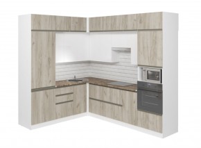 АНТИКА Кухонный гарнитур Гранд Прайм (2100*2700 мм) в Кургане - kurgan.mebel24.online | фото 3