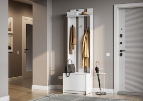 АЙДЕН Прихожая (модульная) белый в Кургане - kurgan.mebel24.online | фото 4