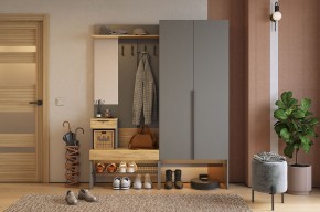 БАСКО Прихожая К1 (графит) в Кургане - kurgan.mebel24.online | фото