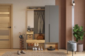 БАСКО Прихожая К2 (графит) в Кургане - kurgan.mebel24.online | фото