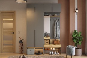 БАСКО Прихожая К5 (графит) в Кургане - kurgan.mebel24.online | фото