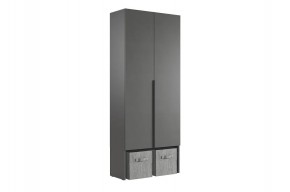 БАСКО Прихожая К5 (графит) в Кургане - kurgan.mebel24.online | фото 7