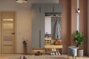 БАСКО Прихожая К6 (графит) в Кургане - kurgan.mebel24.online | фото