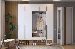 БАСКО Прихожая К7 (белое дерево) в Кургане - kurgan.mebel24.online | фото 13