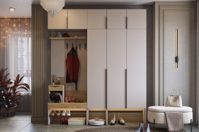 БАСКО Прихожая К7 (кашемир) в Кургане - kurgan.mebel24.online | фото