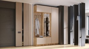 БАВАРИЯ Прихожая (дуб вотан/кашемир) в Кургане - kurgan.mebel24.online | фото