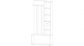 БЕРТА Прихожая (анкор светлый) в Кургане - kurgan.mebel24.online | фото 2
