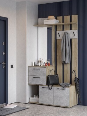 Бостон Прихожая (модульная) в Кургане - kurgan.mebel24.online | фото 2