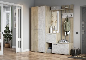 Бостон Прихожая (модульная) в Кургане - kurgan.mebel24.online | фото 20