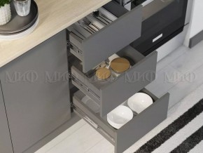 ЧЕЛСИ Кухонный гарнитур 2,0 м (Графит) в Кургане - kurgan.mebel24.online | фото 2