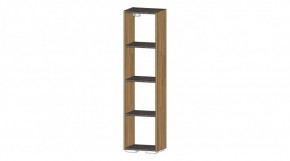 ДАЛЛАС Секция открытая (цемент темный) в Кургане - kurgan.mebel24.online | фото