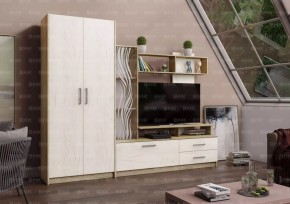 ДАРЬЯ Гостиная (Крафт серый/Крафт белый) в Кургане - kurgan.mebel24.online | фото 1