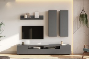 ДЕНВЕР Гостиная (Варианнт-2) Графит серый в Кургане - kurgan.mebel24.online | фото