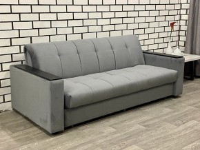 Диван Аккордеон НПБ 1480*2000 подлокотник ПРЯМОЙ накладки МДФ (ткань до 400 руб) в Кургане - kurgan.mebel24.online | фото