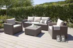 Диван Калифорния 3-х местный (California 3 Sofa), коричневый в Кургане - kurgan.mebel24.online | фото 3