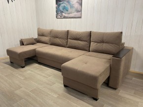 Диван Комфорт-6 модульный 2+1К+1К (НПБ+МДФ) велюр Vega 22 в Кургане - kurgan.mebel24.online | фото 1