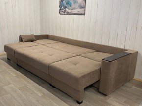 Диван Комфорт-6 модульный 2+1К+1К (НПБ+МДФ) велюр Vega 22 в Кургане - kurgan.mebel24.online | фото 3