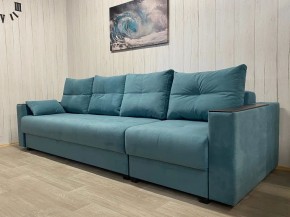 Диван Комфорт-6 модульный 3+1К (НПБ+МДФ) велюр Monaco 15 в Кургане - kurgan.mebel24.online | фото 2