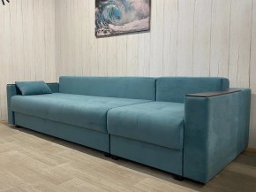 Диван Комфорт-6 модульный 3+1К (НПБ+МДФ) велюр Monaco 15 в Кургане - kurgan.mebel24.online | фото 3