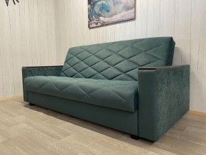 Диван Престиж-15 (НПБ+МДФ) велюр Sensey bottle green в Кургане - kurgan.mebel24.online | фото 3