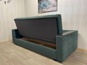 Диван Престиж-15 (НПБ+МДФ) велюр Sensey bottle green в Кургане - kurgan.mebel24.online | фото 5