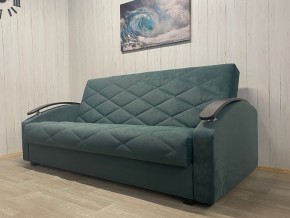 Диван Престиж-16 (НПБ+МДФ) велюр Sensey bottle green в Кургане - kurgan.mebel24.online | фото 4