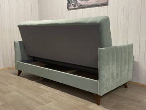 Диван Престиж-3 (НПБ) велюр Sensey mist green в Кургане - kurgan.mebel24.online | фото 4