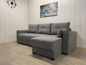 Диван угловой Комфорт-3 (НПБ+МДФ) велюр Galaxy Lite 26 в Кургане - kurgan.mebel24.online | фото 2