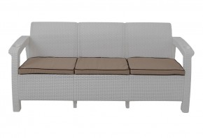 Диван Yalta Sofa 3 Set (Ялта) белый в Кургане - kurgan.mebel24.online | фото 2