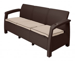 Диван Yalta Sofa 3 Set (Ялта) шоколадный в Кургане - kurgan.mebel24.online | фото