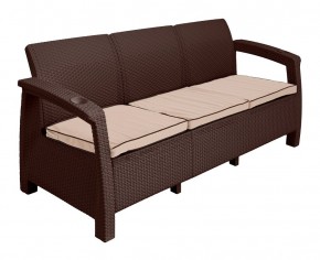 Диван Yalta Sofa 3 Set (Ялта) шоколадный в Кургане - kurgan.mebel24.online | фото 2
