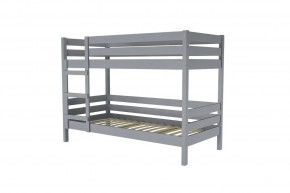 ДЖУНИОР Кровать двухъярусная (Антрацит) в Кургане - kurgan.mebel24.online | фото