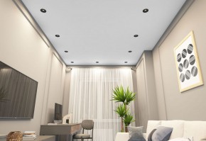 DK2120-BK Встраиваемый светильник, IP 20, 50 Вт, GU10, черный, алюминий в Кургане - kurgan.mebel24.online | фото 2