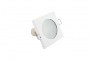 DK3014-WH Встраиваемый светильник влагозащ., IP 44, 50 Вт, GU10, белый, алюминий в Кургане - kurgan.mebel24.online | фото 4