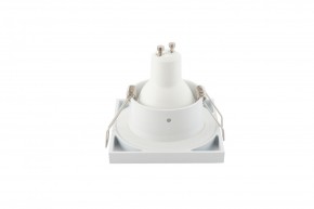 DK3014-WH Встраиваемый светильник влагозащ., IP 44, 50 Вт, GU10, белый, алюминий в Кургане - kurgan.mebel24.online | фото 5