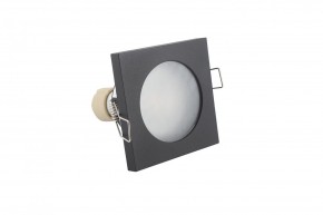 DK3015-BK Встраиваемый светильник влагозащ., IP 44, 50 Вт, GU10, черный, алюминий в Кургане - kurgan.mebel24.online | фото 4
