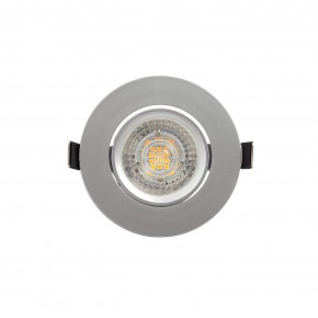 DK3020-CM Встраиваемый светильник, IP 20, 10 Вт, GU5.3, LED, серый, пластик в Кургане - kurgan.mebel24.online | фото 1
