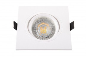 DK3021-WH Встраиваемый светильник, IP 20, 10 Вт, GU5.3, LED, белый, пластик в Кургане - kurgan.mebel24.online | фото 4