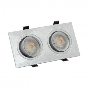 DK3022-CM Встраиваемый светильник, IP 20, 10 Вт, GU5.3, LED, серый, пластик в Кургане - kurgan.mebel24.online | фото 1