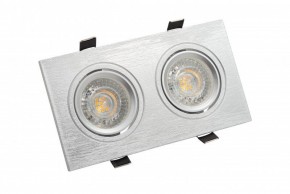 DK3022-CM Встраиваемый светильник, IP 20, 10 Вт, GU5.3, LED, серый, пластик в Кургане - kurgan.mebel24.online | фото 3