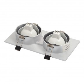DK3022-CM Встраиваемый светильник, IP 20, 10 Вт, GU5.3, LED, серый, пластик в Кургане - kurgan.mebel24.online | фото 4