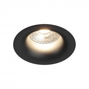 DK3024-BK Встраиваемый светильник, IP 20, 10 Вт, GU5.3, LED, черный, пластик в Кургане - kurgan.mebel24.online | фото 1