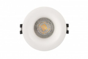 DK3024-WH Встраиваемый светильник, IP 20, 10 Вт, GU5.3, LED, белый, пластик в Кургане - kurgan.mebel24.online | фото 1