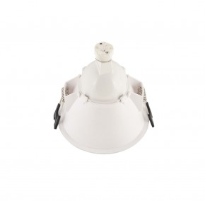 DK3026-WB Встраиваемый светильник, IP 20, 10 Вт, GU5.3, LED, белый/черный, пластик в Кургане - kurgan.mebel24.online | фото 4