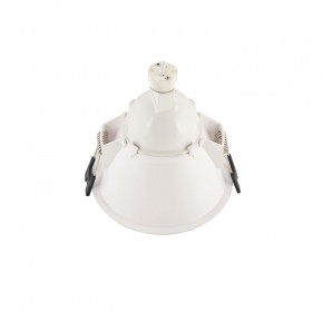 DK3026-WG Встраиваемый светильник, IP 20, 10 Вт, GU5.3, LED, белый/золотой, пластик в Кургане - kurgan.mebel24.online | фото 4