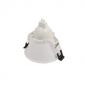 DK3026-WH Встраиваемый светильник, IP 20, 10 Вт, GU5.3, LED, белый, пластик в Кургане - kurgan.mebel24.online | фото 3